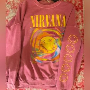 urban outfitters nirvana sweatshirt!